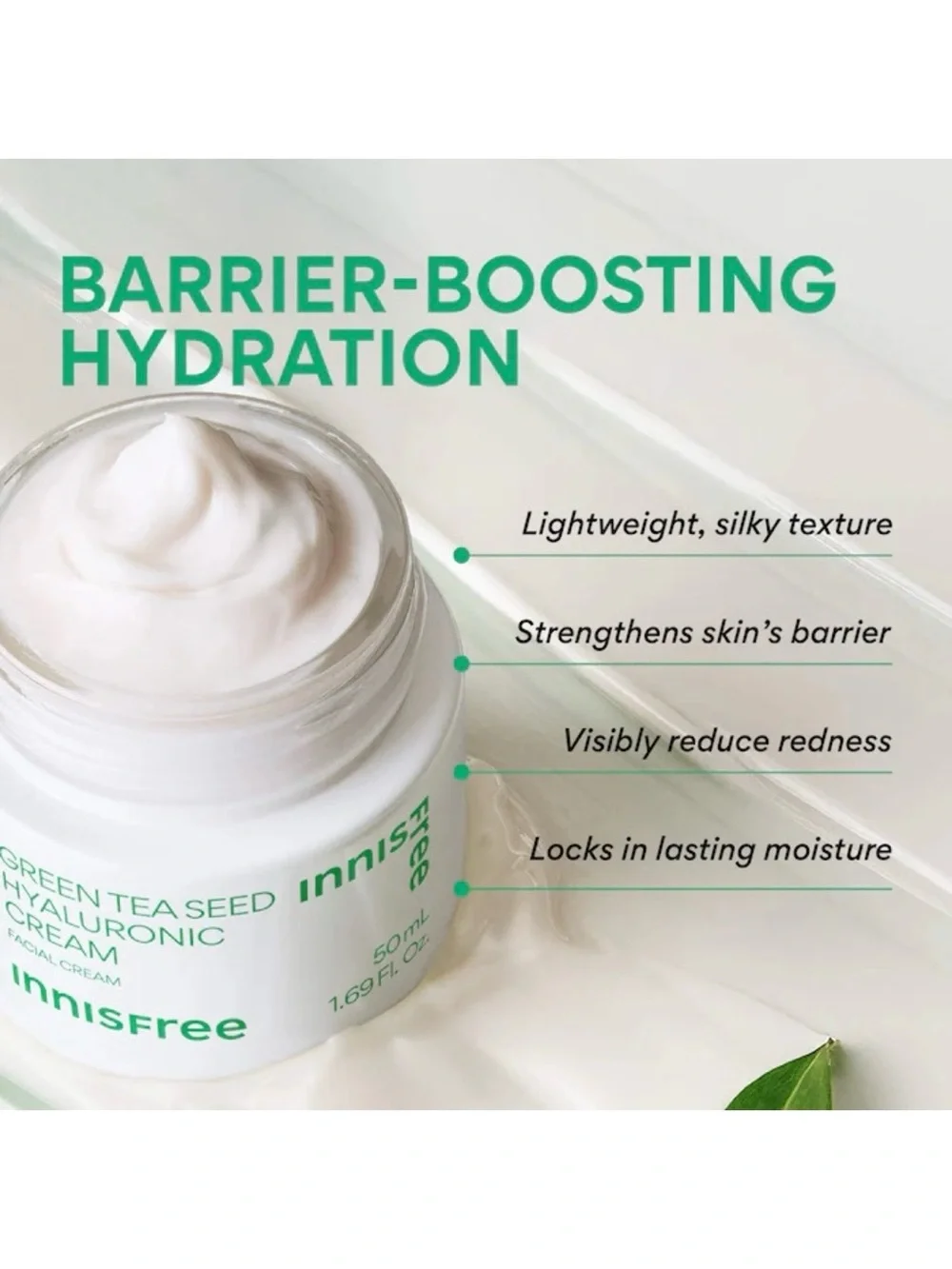 3/$12 Innisfree Green Tea Seed Hyaluronic Cream .67oz